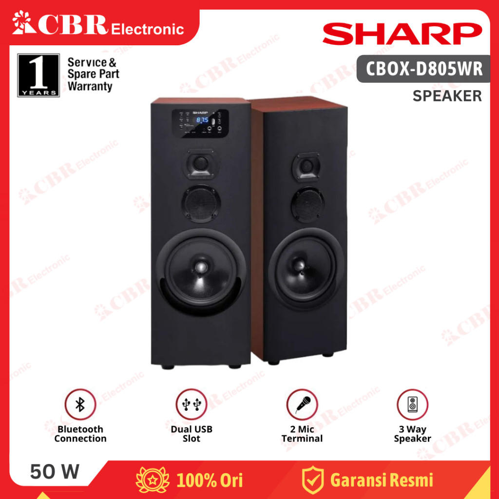Speaker SHARP CBOX-D805WR