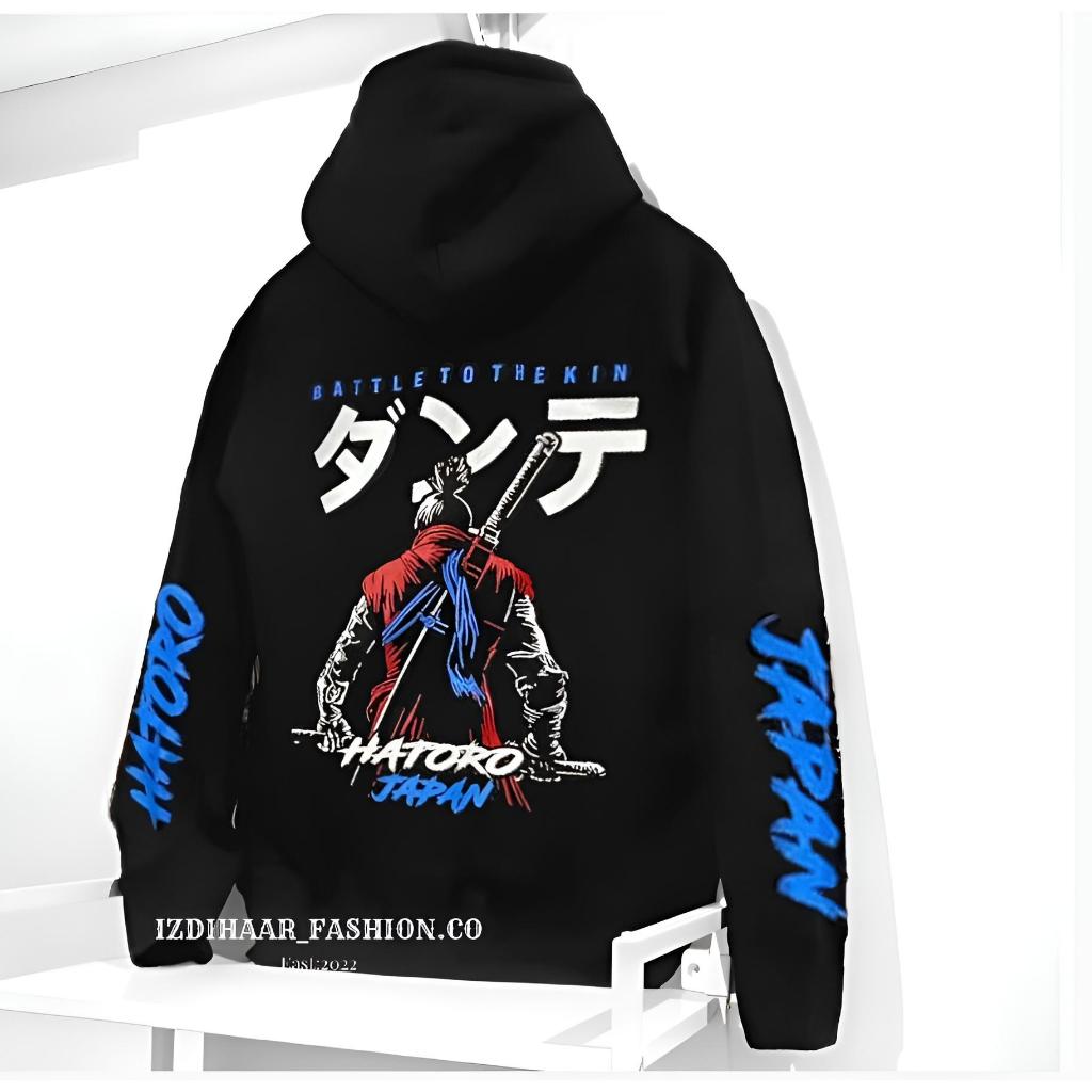 Sweater Hoodie  Samurai hatoro Jepang / Hoodie  Distro / Hoodie anak / Jaket Anak Distro Jepang / Ja