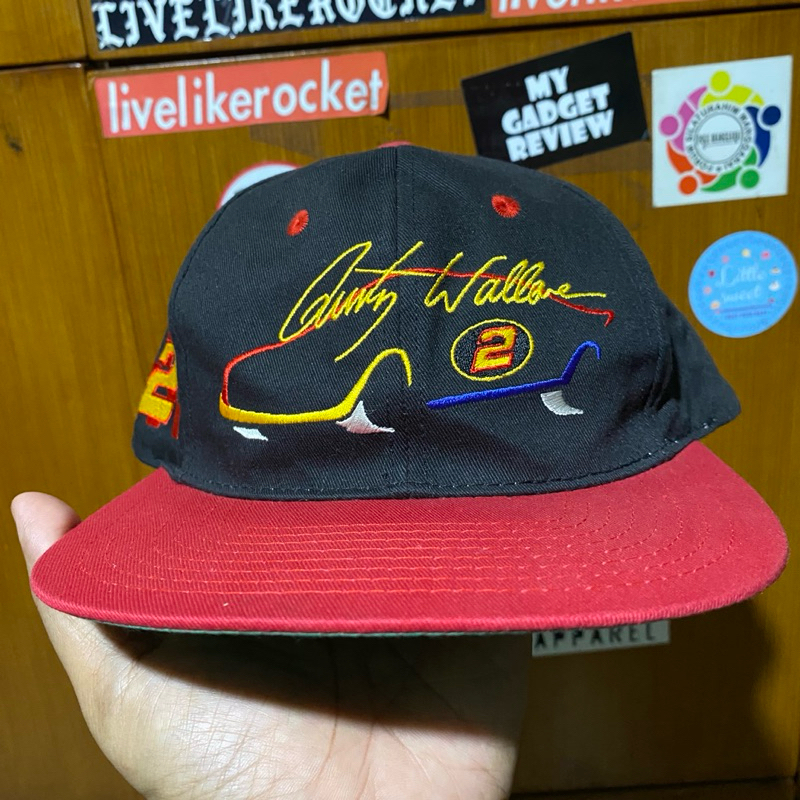 Nascar vintage 2 rusty wallace 6 panel cap