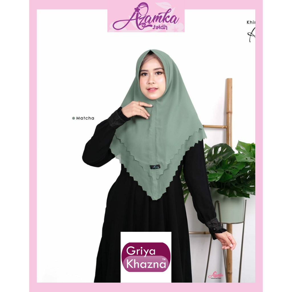 Kerudung Daily Khimar Alishba By Azamka