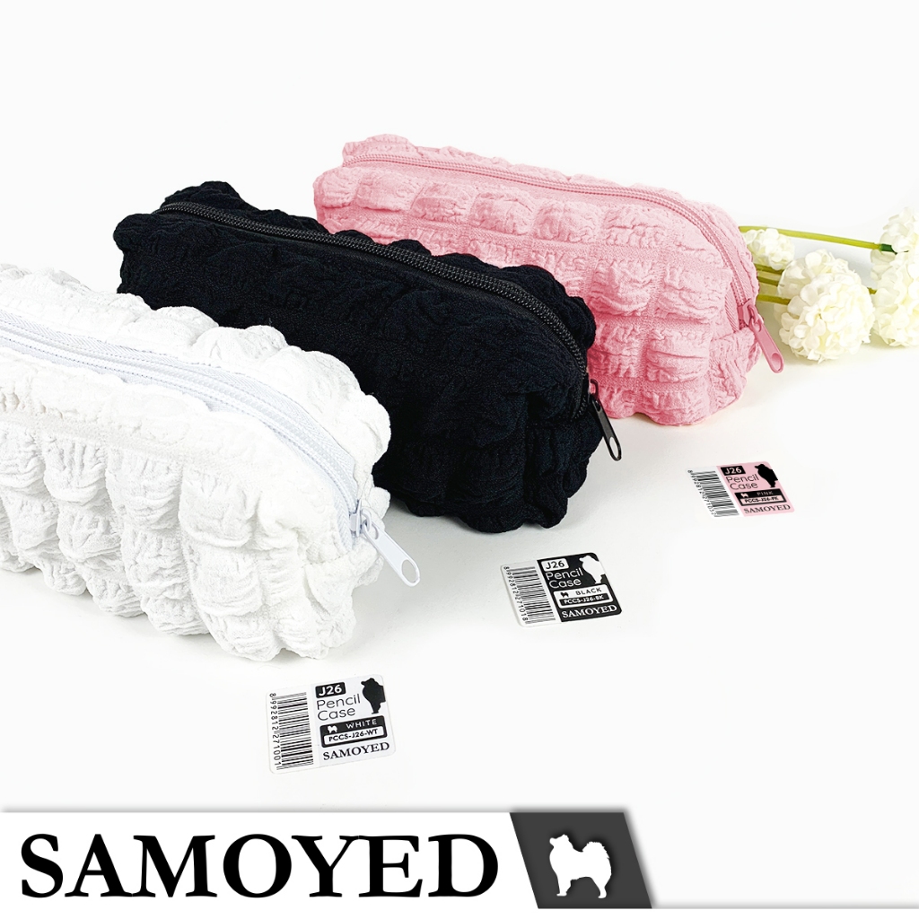 

Tempat / Kotak Pensil / Alat Tulis / Kosmetik / Dompet / Tas Kain / Stationery / Pencil / Pen / Cosmetic / Travel Case / Box / Pouch / Bag Puff Samoyed PCCS-J26