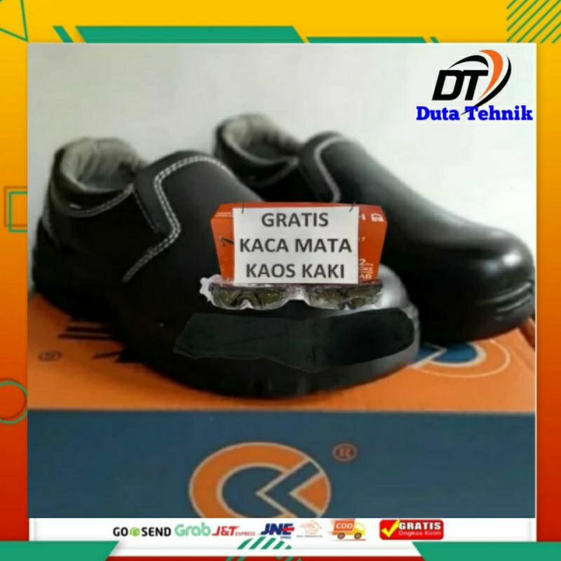 BONUS KAOS KAKI + KACAMATA SAFETY SEPATU SAFETY KENT PAPUA / SEPATU SAFETY KENT / SEPATU SAFETY / SE