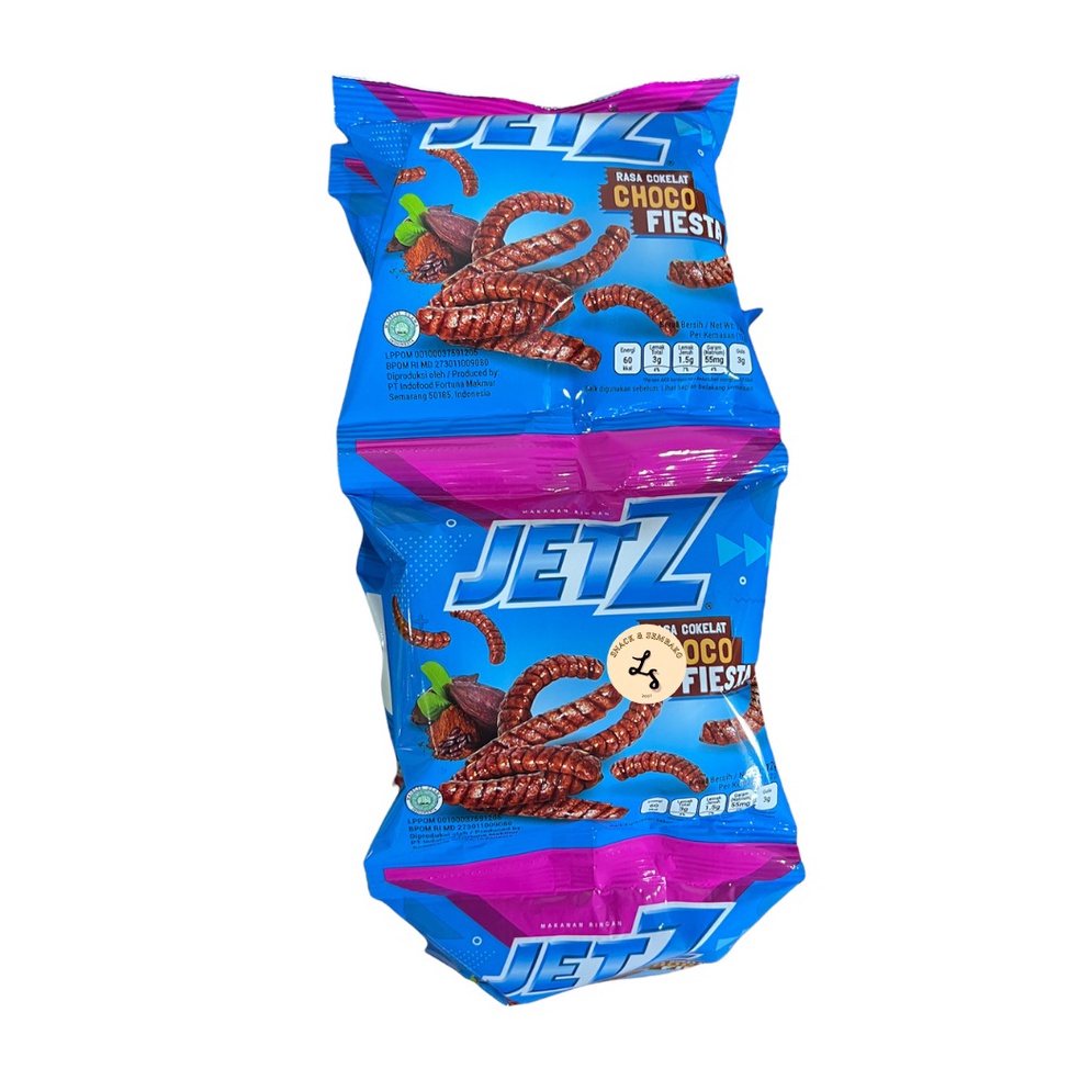 

New Product JetZ Chocolate Fiesta 1 Renceng Isi 1 pcs 18gr 58