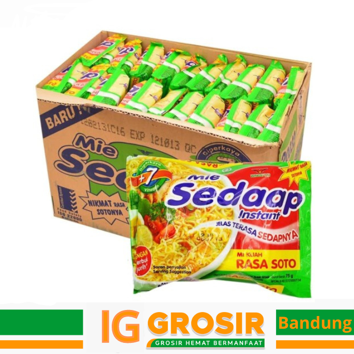 

Mie Sedaap Soto dus (isi 40 pcs)