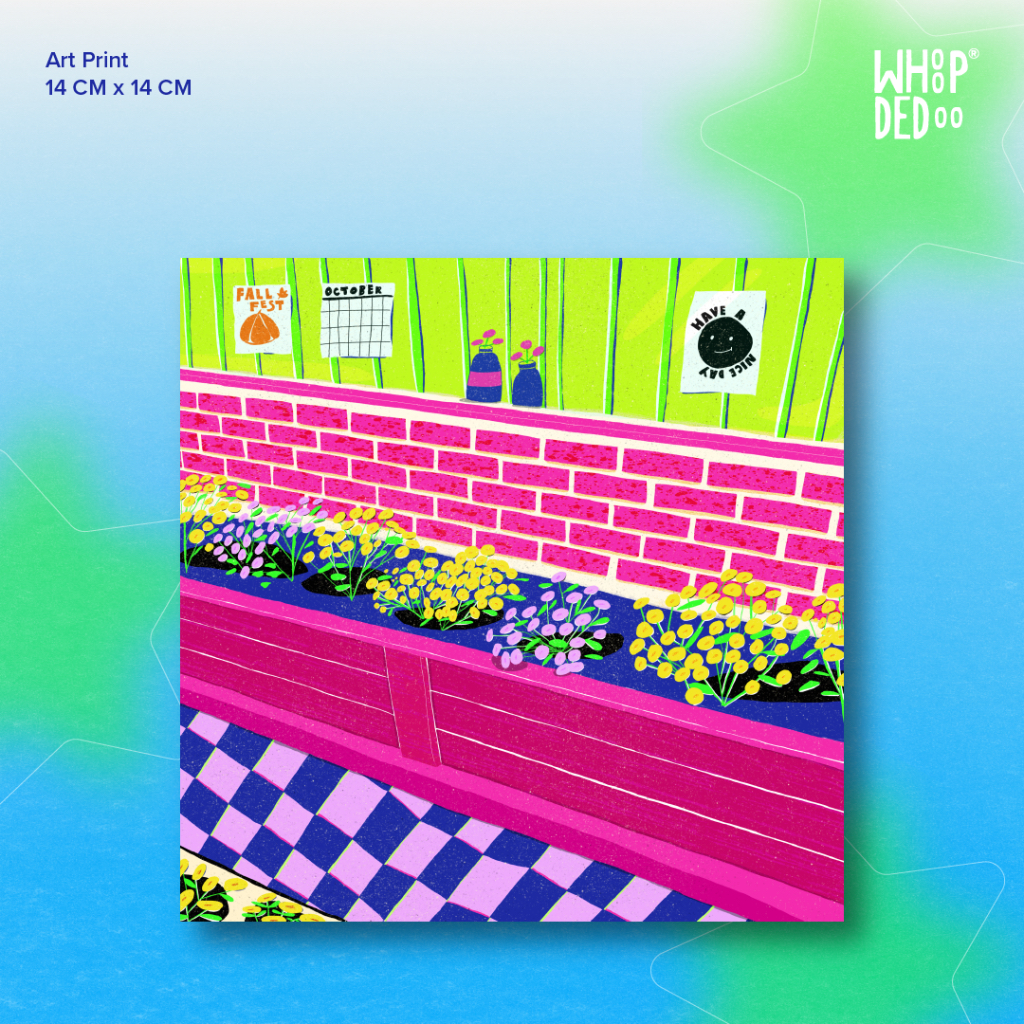 

Art Print - Fall in Seoul by WhoopDeDoo