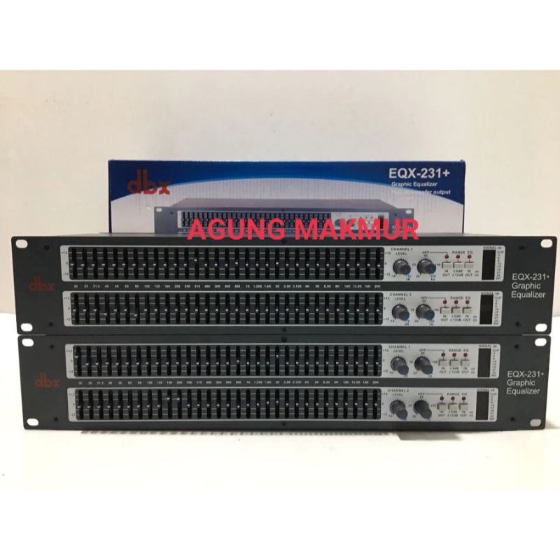 Equalizer DBX EQX231 - equalizer DBX eqx 231