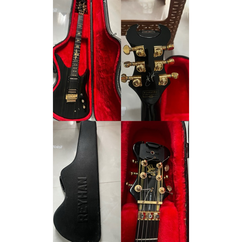 SCHECTER SYNYSTER GATES CUSTOM S BLACK GOLD