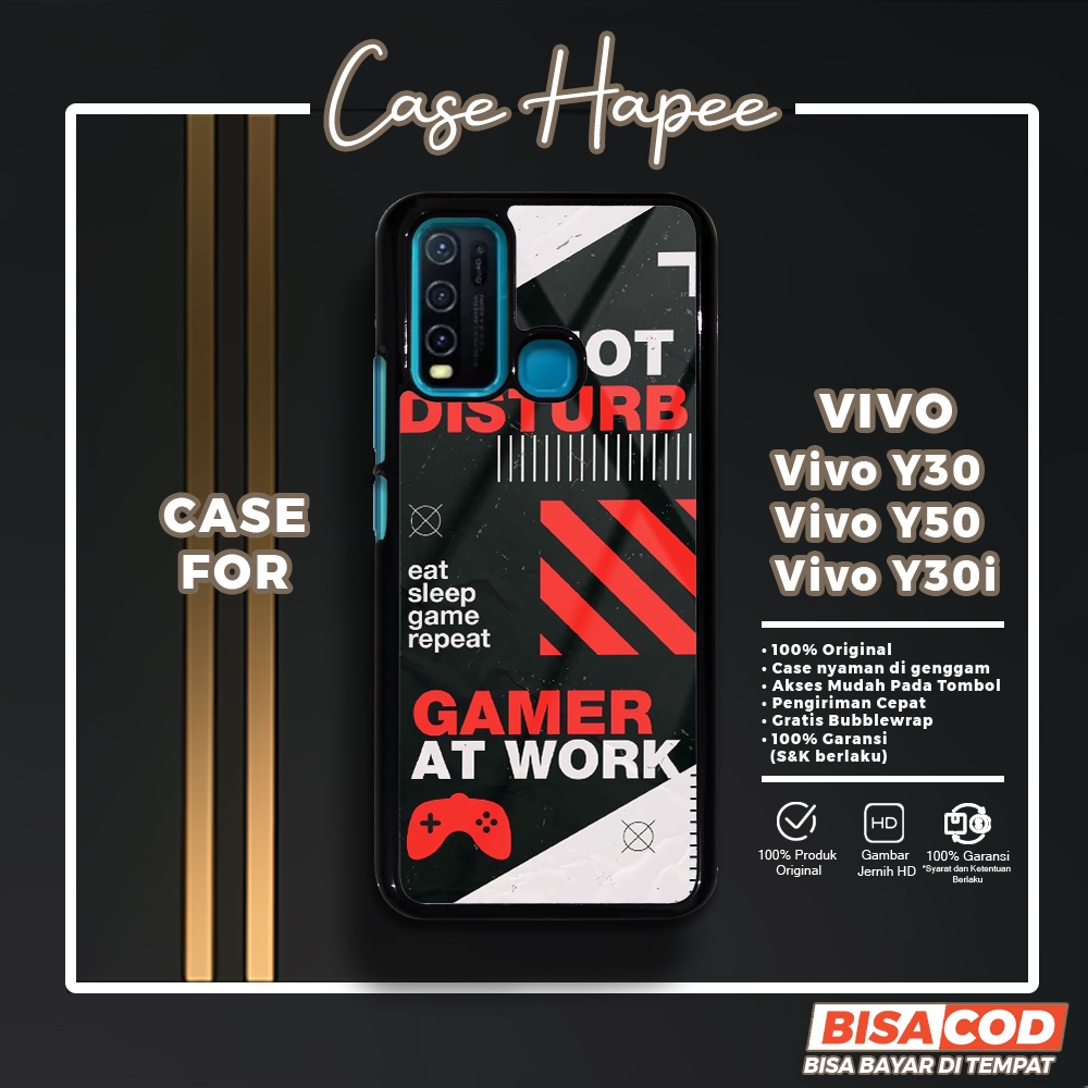 Case Vivo Y30 Y50 Y30i Casing Vivo Y30 Y50 Y30i [GAME] Casehapee Case Glossy Case Aesthetic Custom C