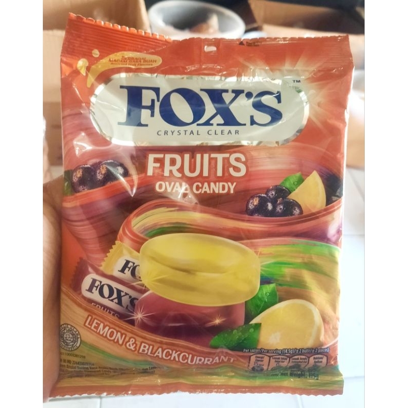 

FOX'S Fruit oval candy 125 g isi 50 Pcs
