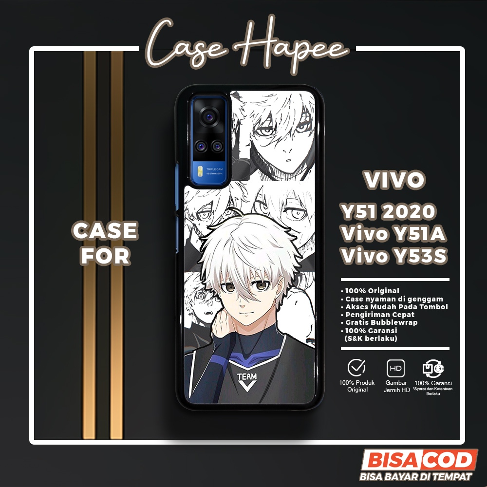 Case Vivo Y51 2020 Y51A Y53S Casing Vivo Y51 2020 Y51A Y53S [NAGI] Casehapee Case Glossy Case Aesthe