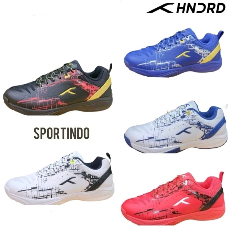 Sepatu Badminton HUNDRED BEAST II  / Sepatu Badminton Hundred Beast 2 HNDRD 100% ORIGINAL