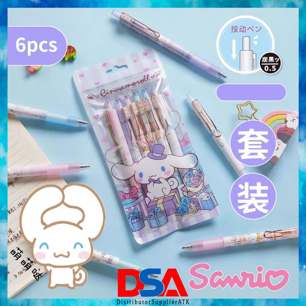 

PULPEN SANRIO CINNAMAROLL/PULPEN GEL 0,5 SANRIO TERBARU/PULPEN SANRIO