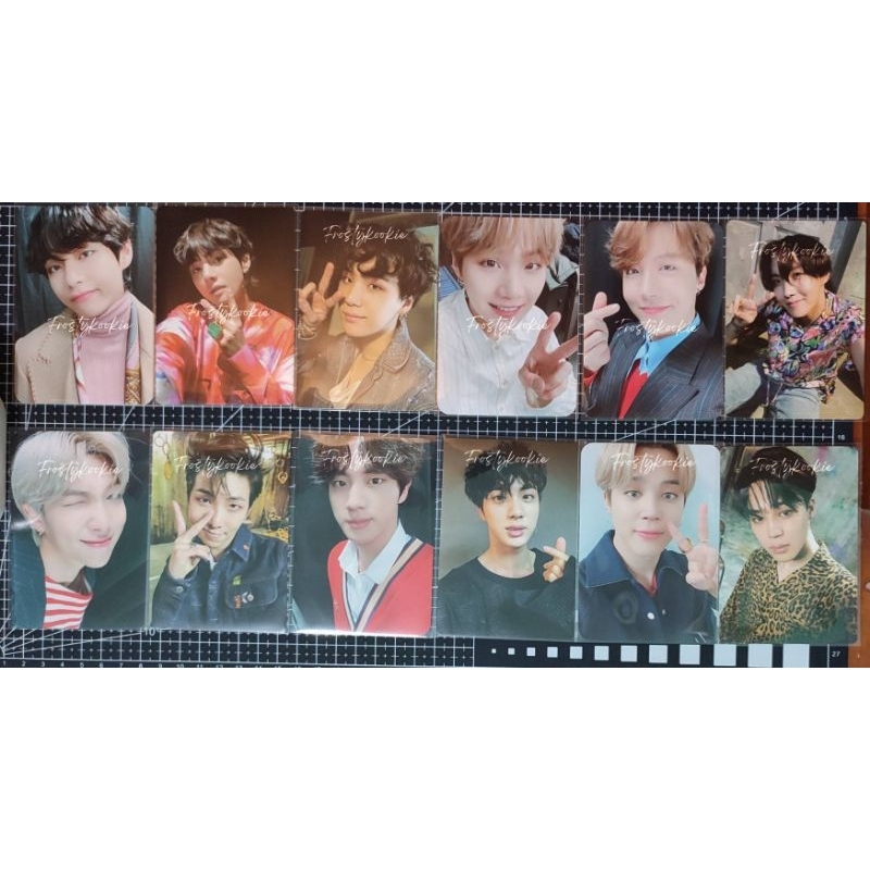 BTS Official Army Bomb Versi 3 + Special Edition ( SE ) Photocard / PC - RM Jin Suga JHope Jimin V