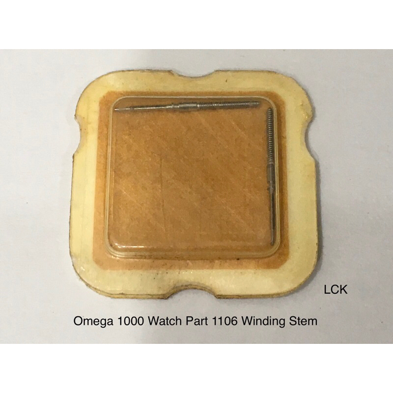 Omega 1000 Watch Part 1106 Original Winding Stem / Omega 1000 Watch Part 1106 untuk Mesin Jam Tangan