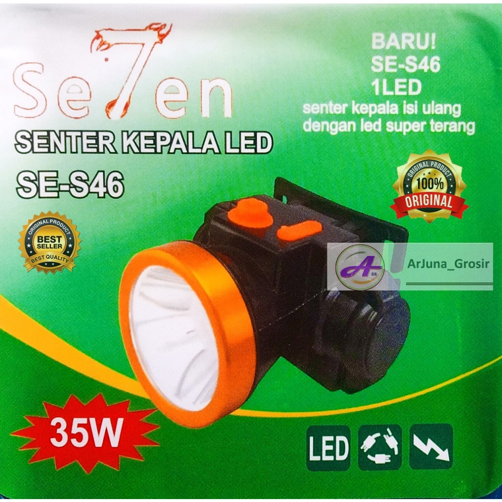SENTER KEPALA 35 WATT TERANG