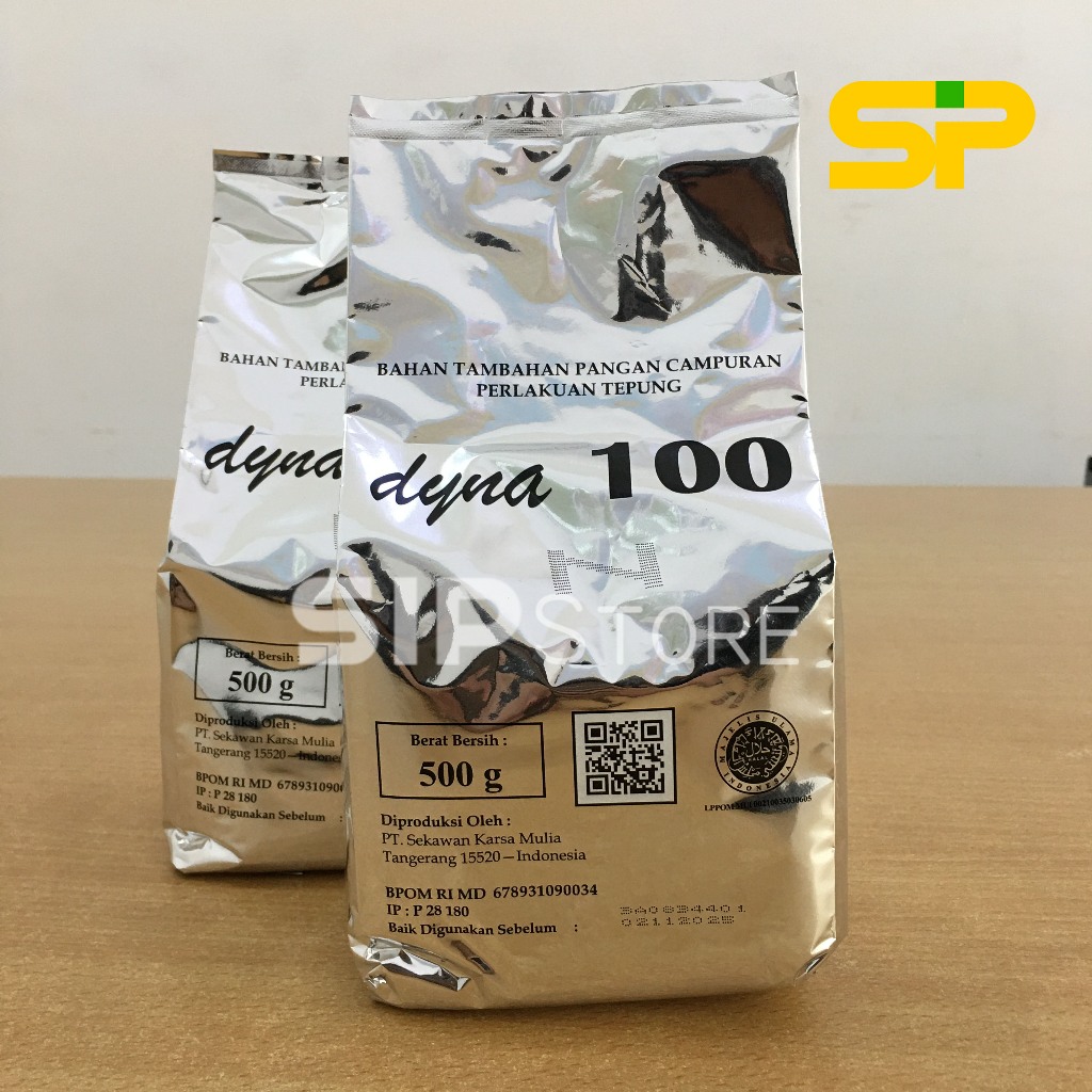 

DYNA Bread Improver 500gr / Pelembut Kue Dyna 100 / Pelembut Roti 500gr