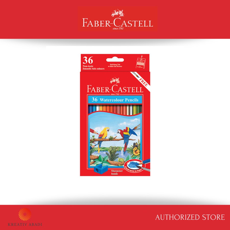 

Faber-Castell Watercolour pencils parrot 36 L