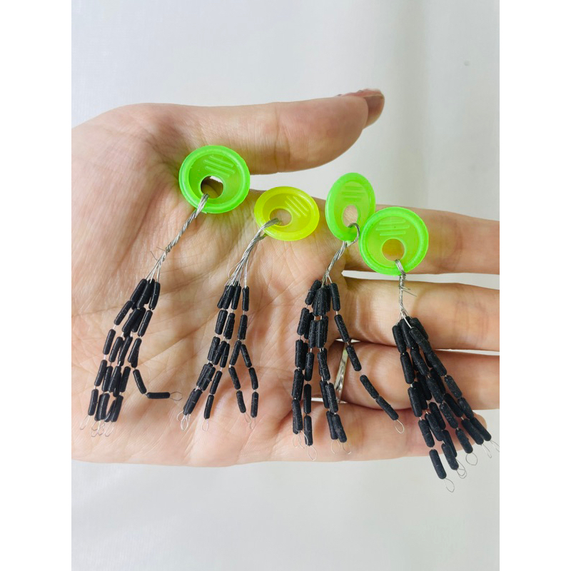[100 Pcs] Stopper pancing Hitam Panjang