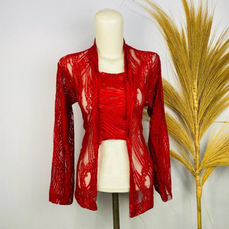 Baju kebaya kutubaru brokat modern nenek jadul kebaya tardisional jawa emak ibu Kartini