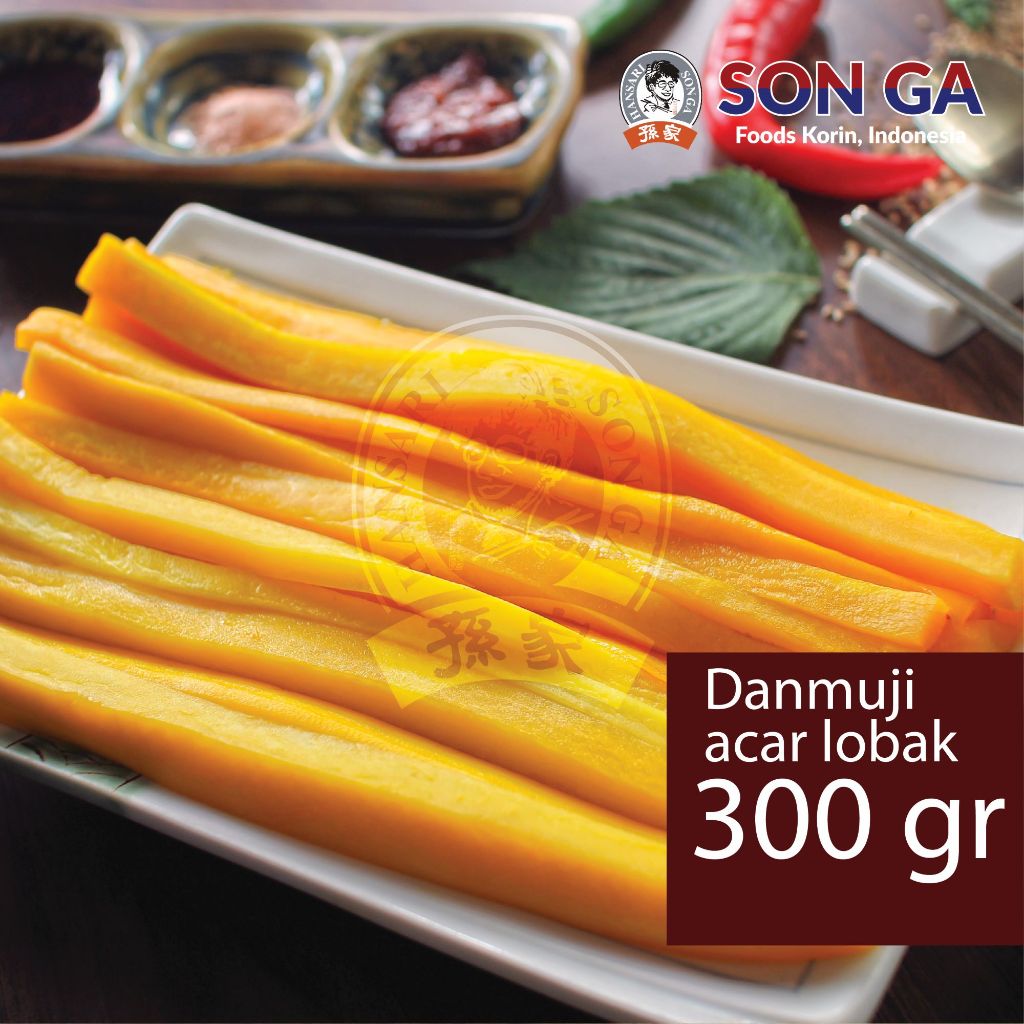 

DANMUJI / ACAR LOBAK KUNING KOREA UNTUK KIMBAB 300 Gr
