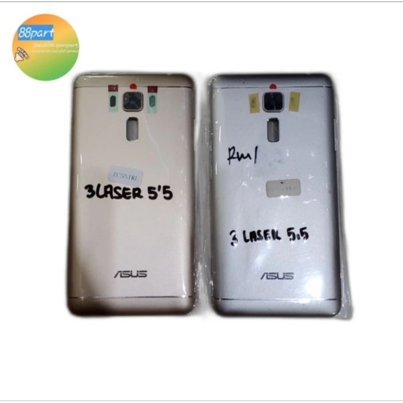BACKDOOR ASUS ZENFONE 3 LASER 5.5 ZC551KL ORI TUTUP BATERAI ASUS ZENFONE 3 LASER 5.5 ORI
