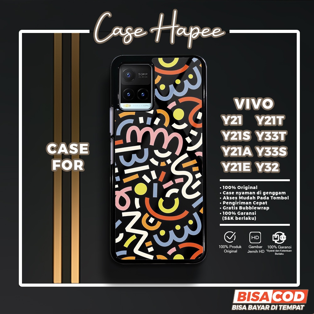 Case Vivo Y21 Y21S Y21A Y21E Y33S Casing Vivo Y21 Y21S Y21A Y21E Y33S [DDLE] Casehapee Case Glossy C