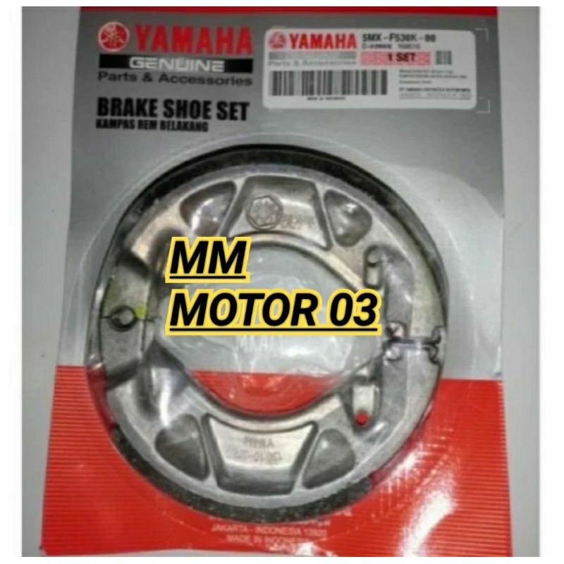 KAMPAS REM BELAKANG MIO SPORTY SMILE SOUL KARBU YAMAHA ORIGINAL YGP