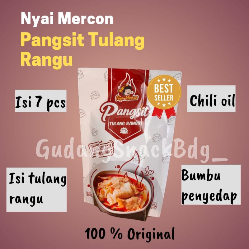 

Nyai Mercon Viral Pangsit tulang Rangu tulang rawan