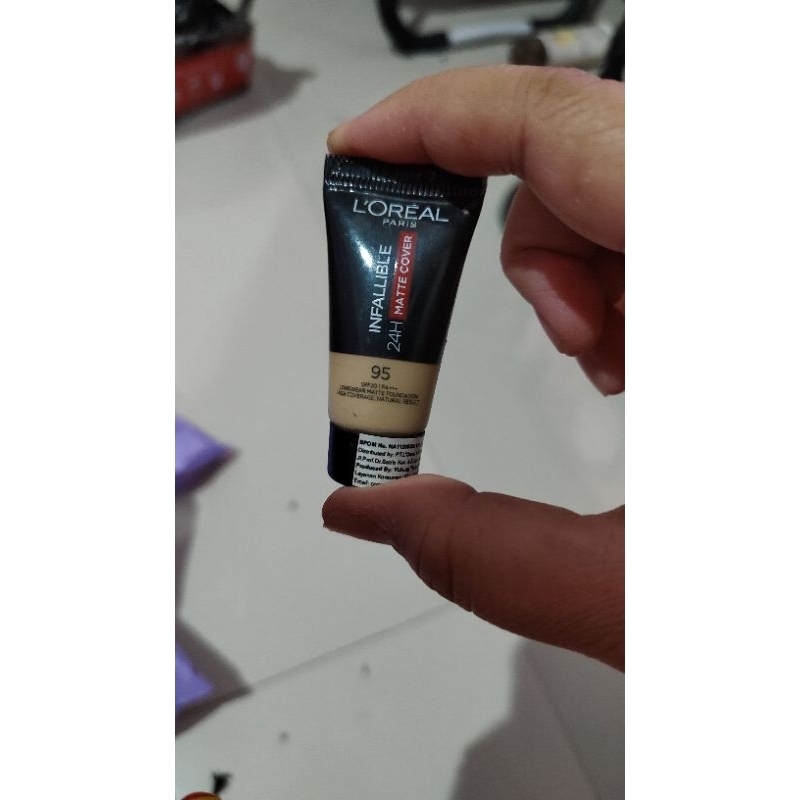 glamorasa- LOREAL FOUNDATION FULLSIZE 30ML /MINI SIZE 5ML