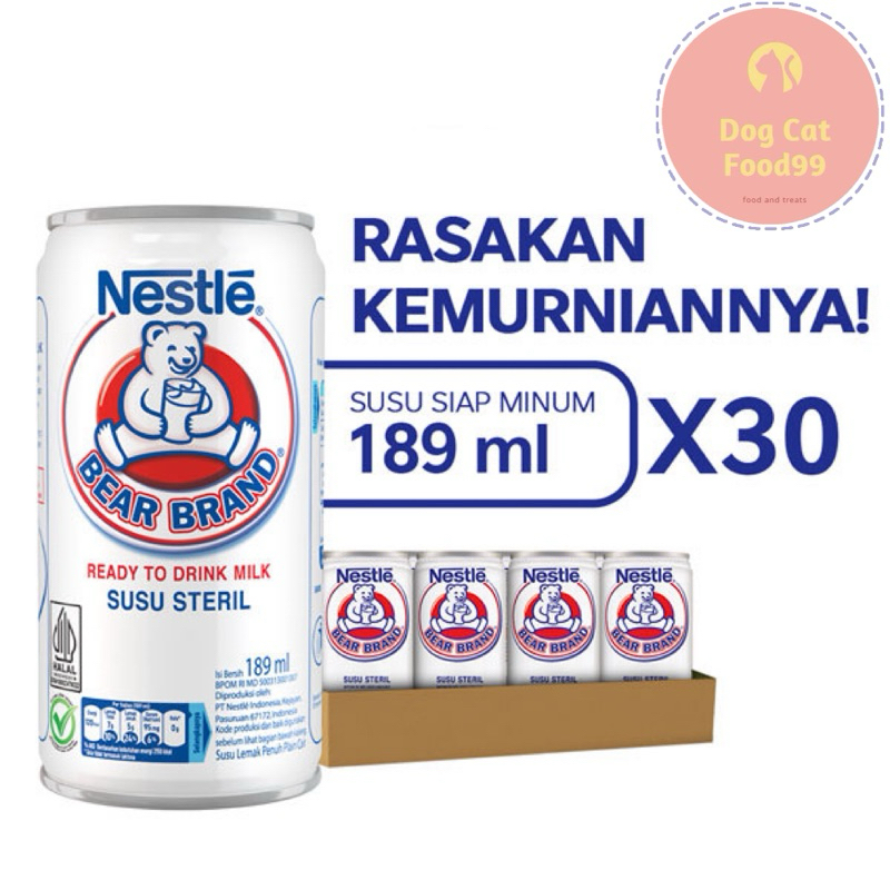 

Nestlé Susu Beruang Bear Brand (per karton) / ISI 30 PCS / KHUSUS GOJEK / GRAB