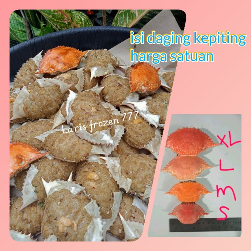 KETAM ISI FULL DAGING KEPITING / KEPITING BUNCIT / STUFFED CRAB