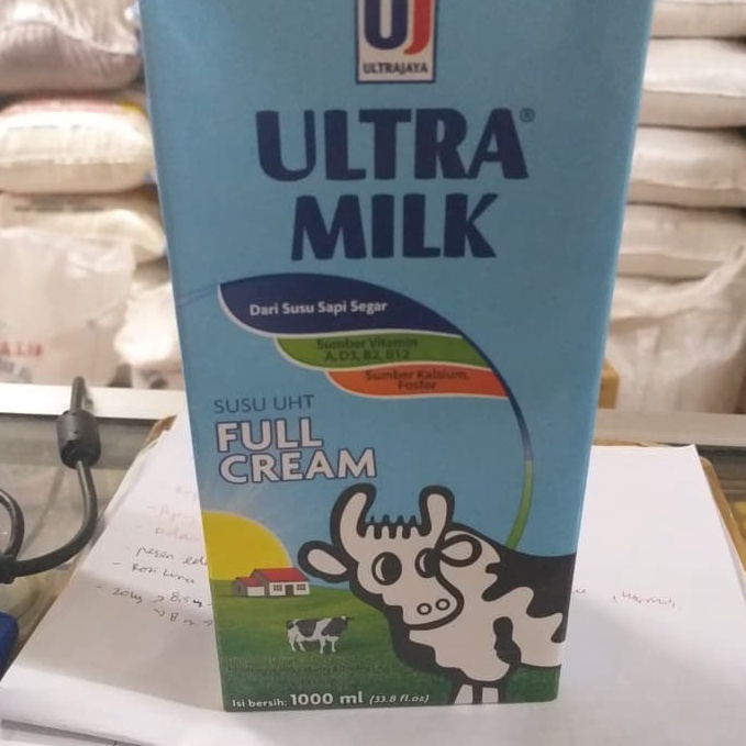 

Kode XYG74 susu uht ultramilk 1lt full cream