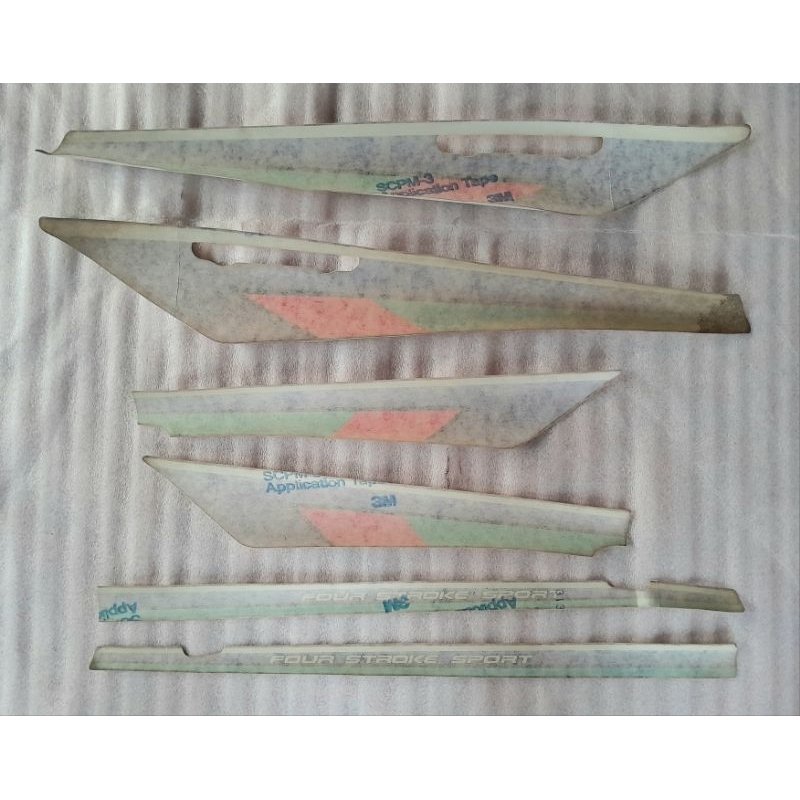 Striping sticker gl max 1993 original baru