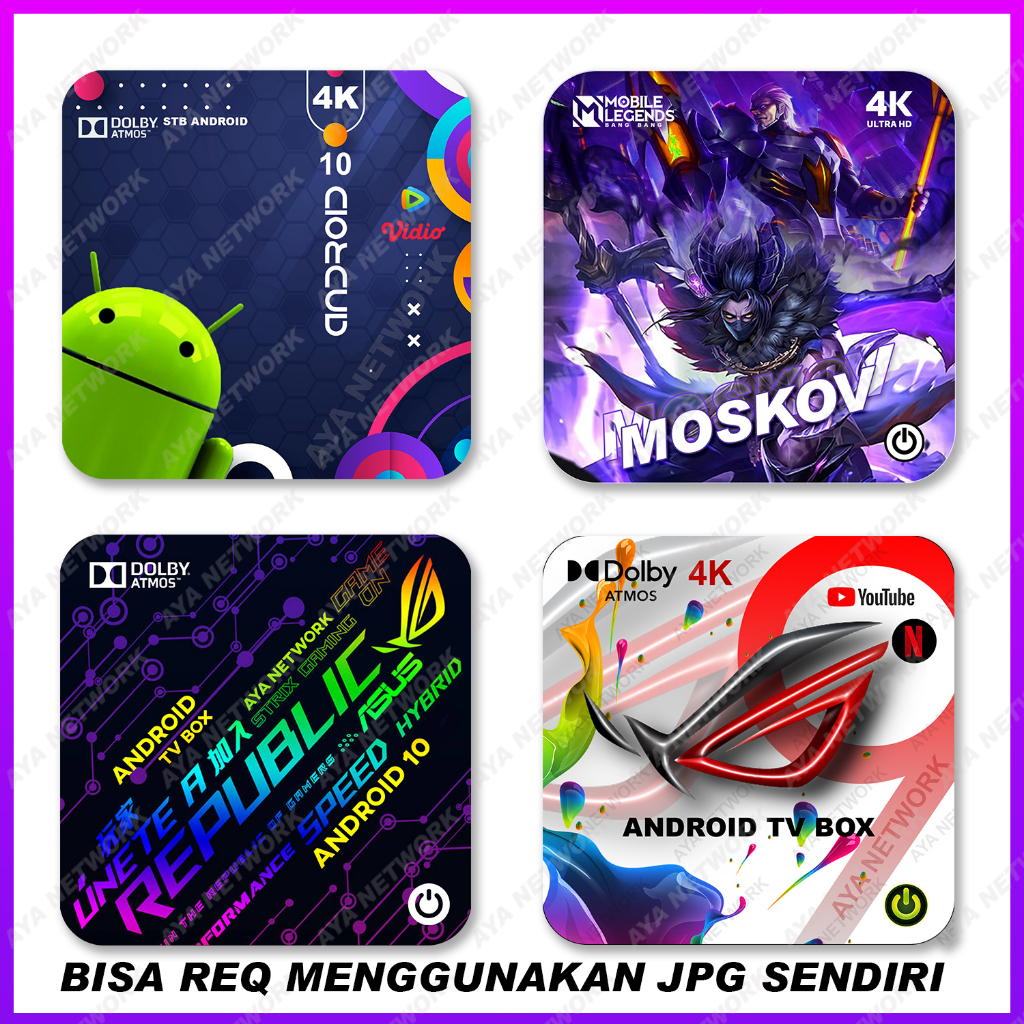

STIKER STB B860H STICKER TV BOX