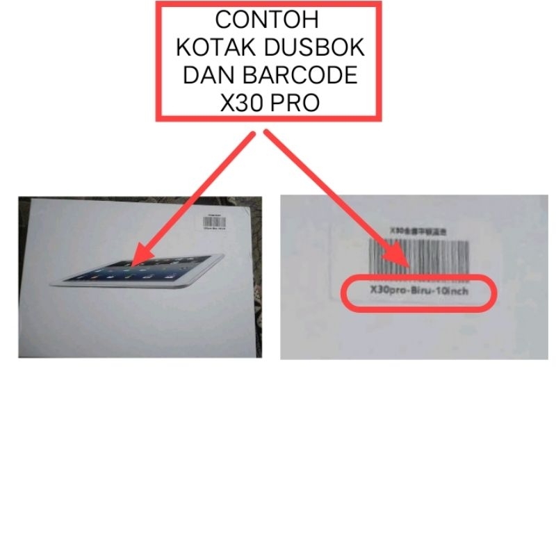 Touchscreen toskrin ts tc tablet pc model  X30 PRO original