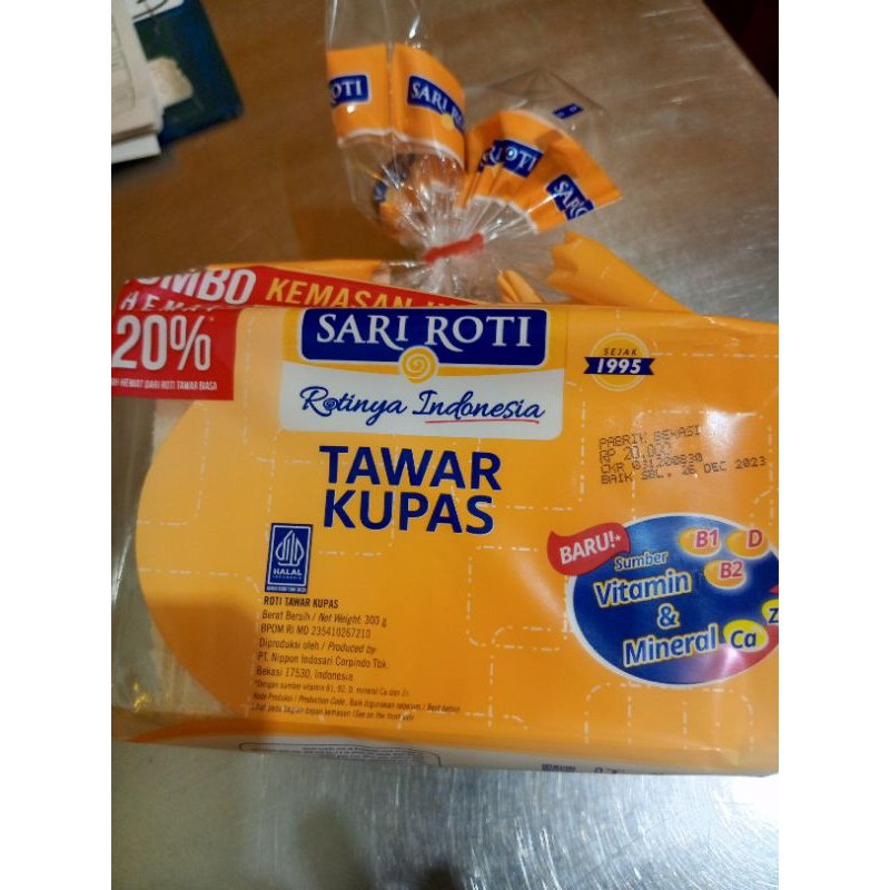 

sari roti tawar kupas jumbo