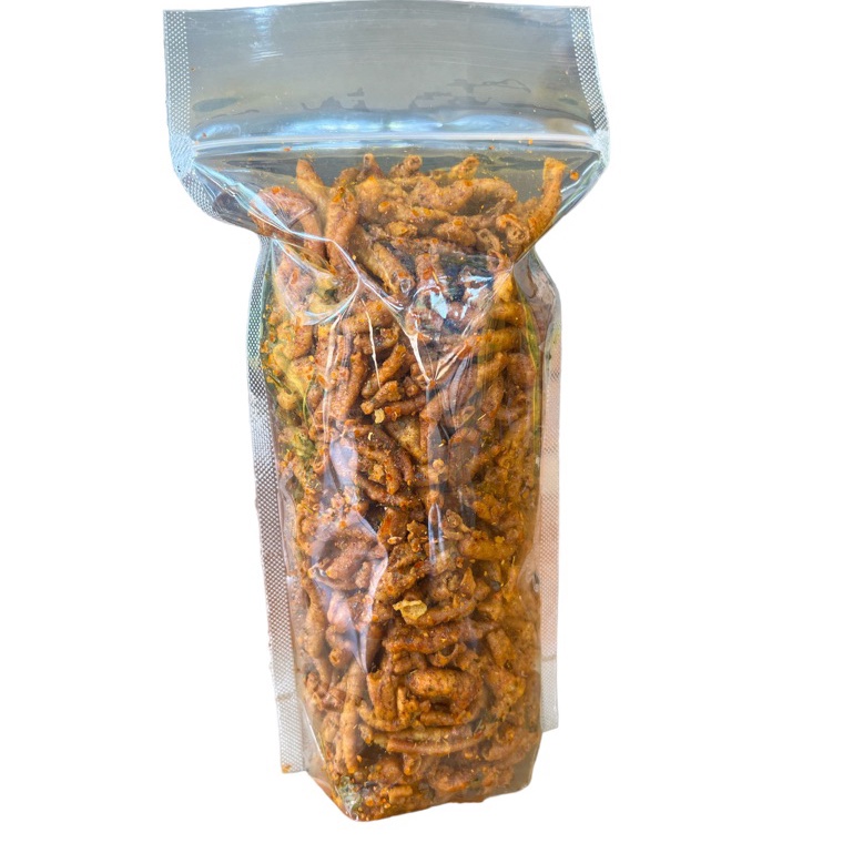 

modelTipe BJP254 Kripik usus PEDAS daun jeruk 5gr