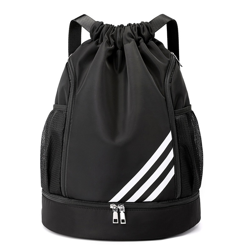 Tas Ransel Sekolah Anak SD SMP SMA Serut Triple Strip Laki Laki Perempuan Pria Wanita Dewasa