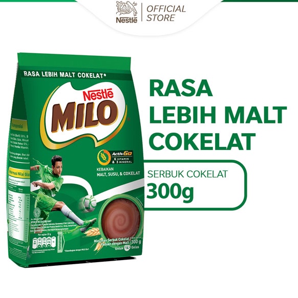

TIPE UPN617 MILO ACTIVGO Susu Coklat Pouch 3g
