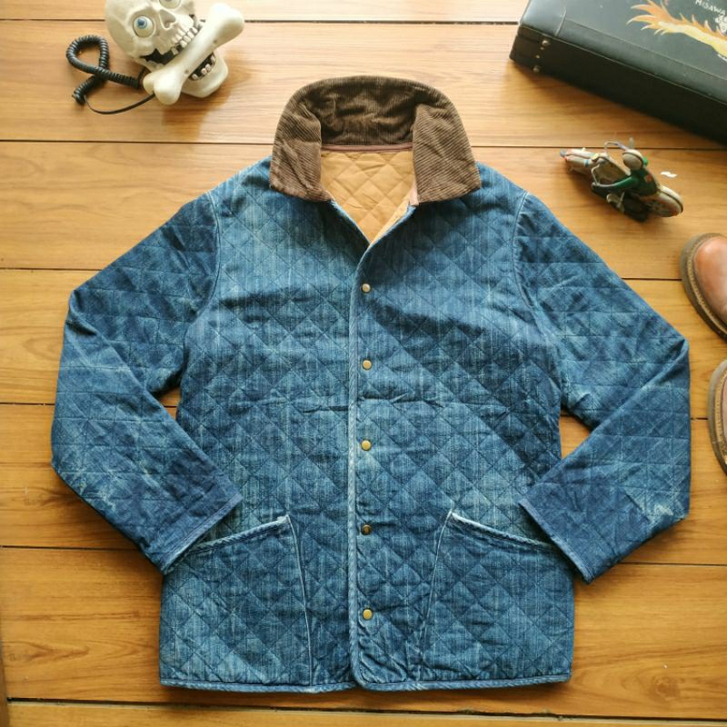 Vintage Kapital Chore / Work Quilted Jacket.