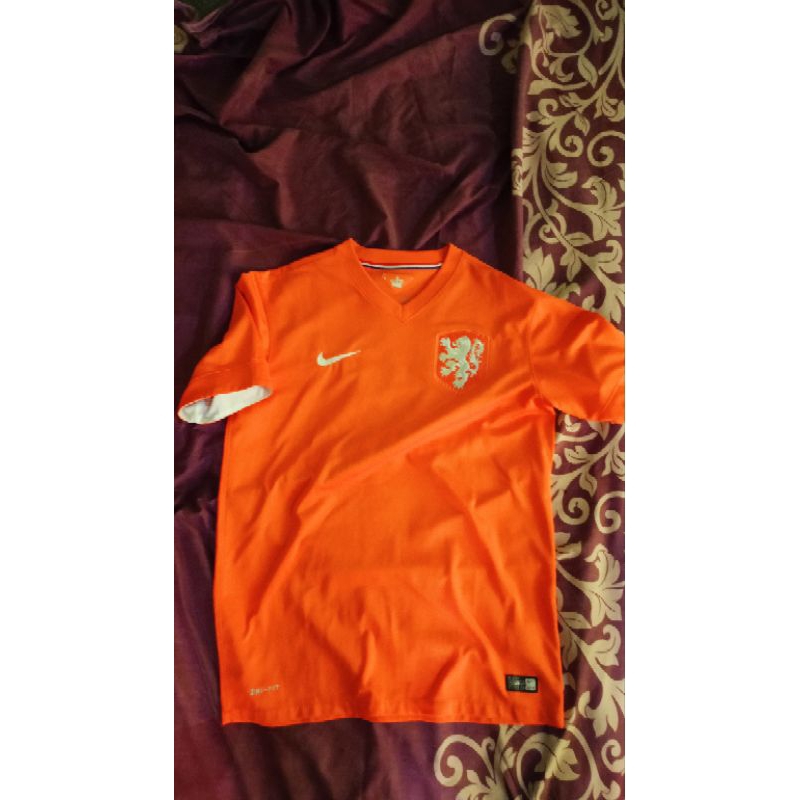 Jersey Belanda 2014 home