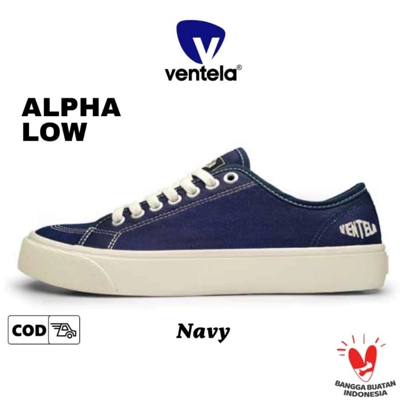 Sepatu Ventela Alpha Navy Sepatu Original