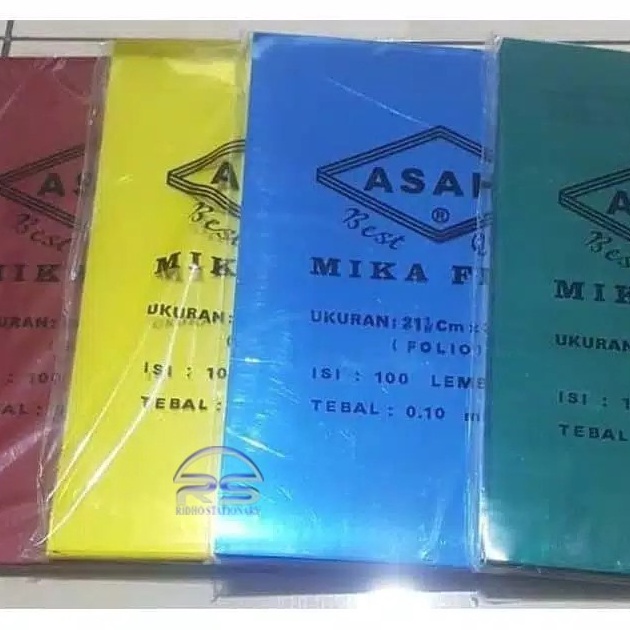 

Diskon 1 Pcs Mika Jilid Warna Asahi F4