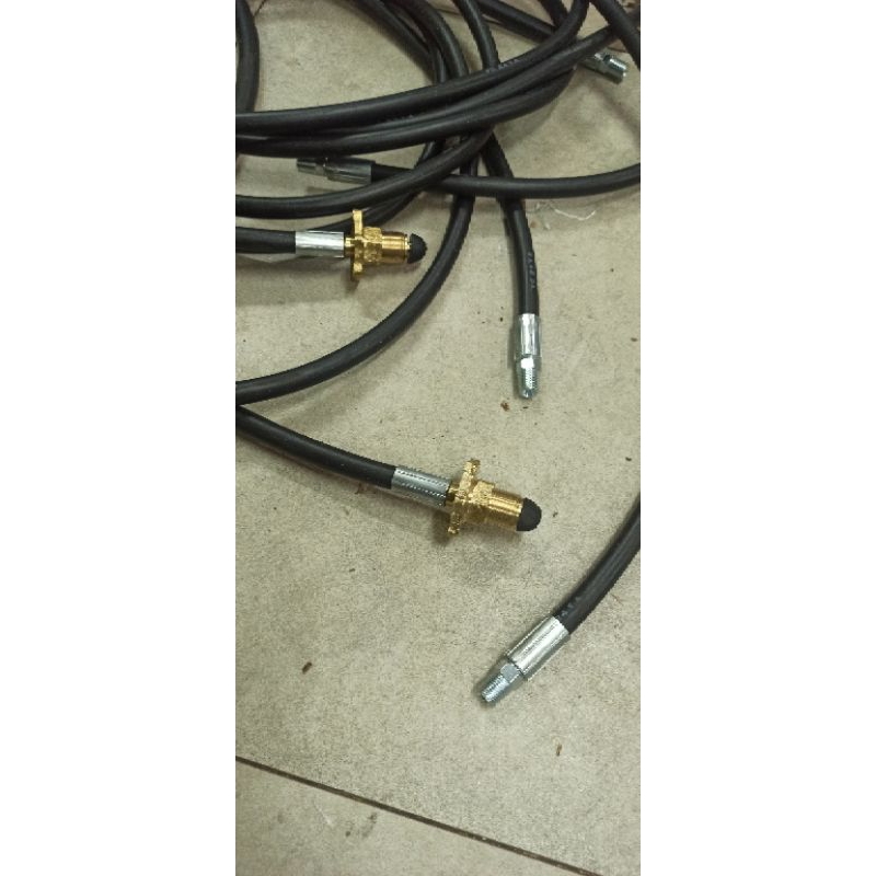 Selang gas pigtail 50kg drat 1/4" hose Bridgestone