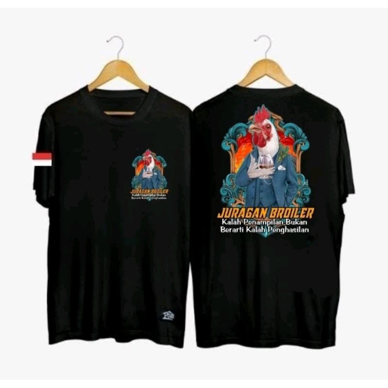 KAOS JURAGAN BROILER KAOS AYAM BROILER
