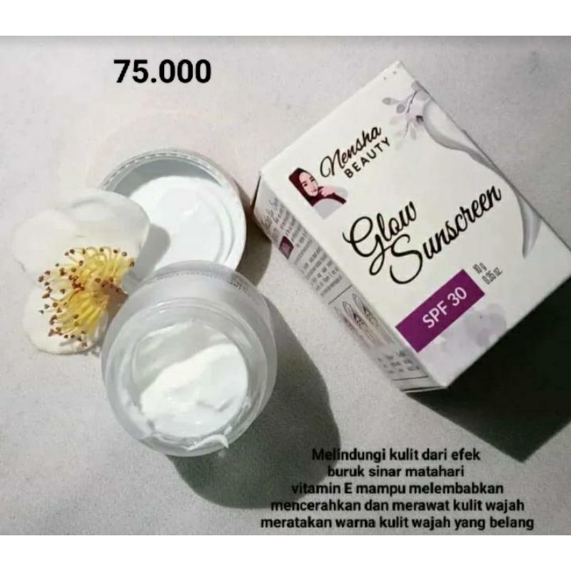 Nensha Beauty Glow Sunscreen Spf30