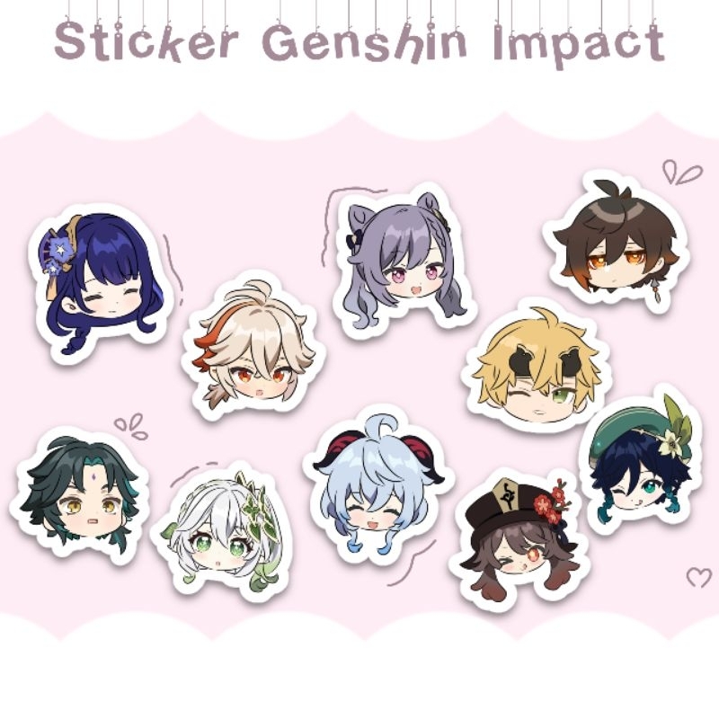 Sticker Genshin Impact