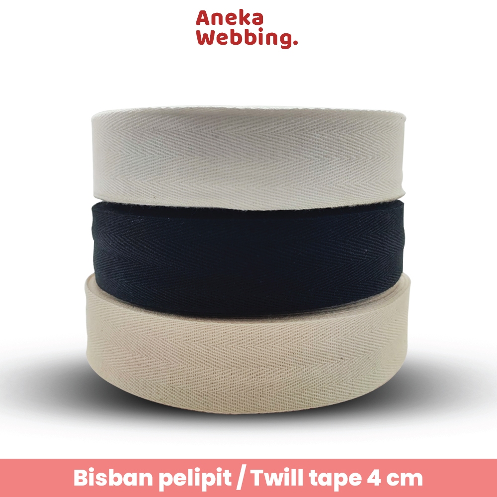 1 Rol Bisban 4 cm Twilltape katun