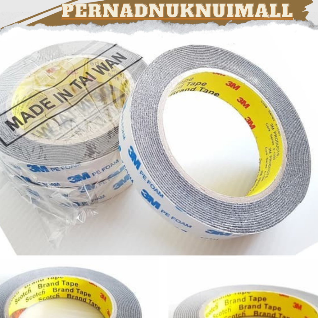 

Double Tape Super Kuat Elastis| Double Tape Selotip Isolasi Dua Sisi||double tape 1 " inc Goldie Tape