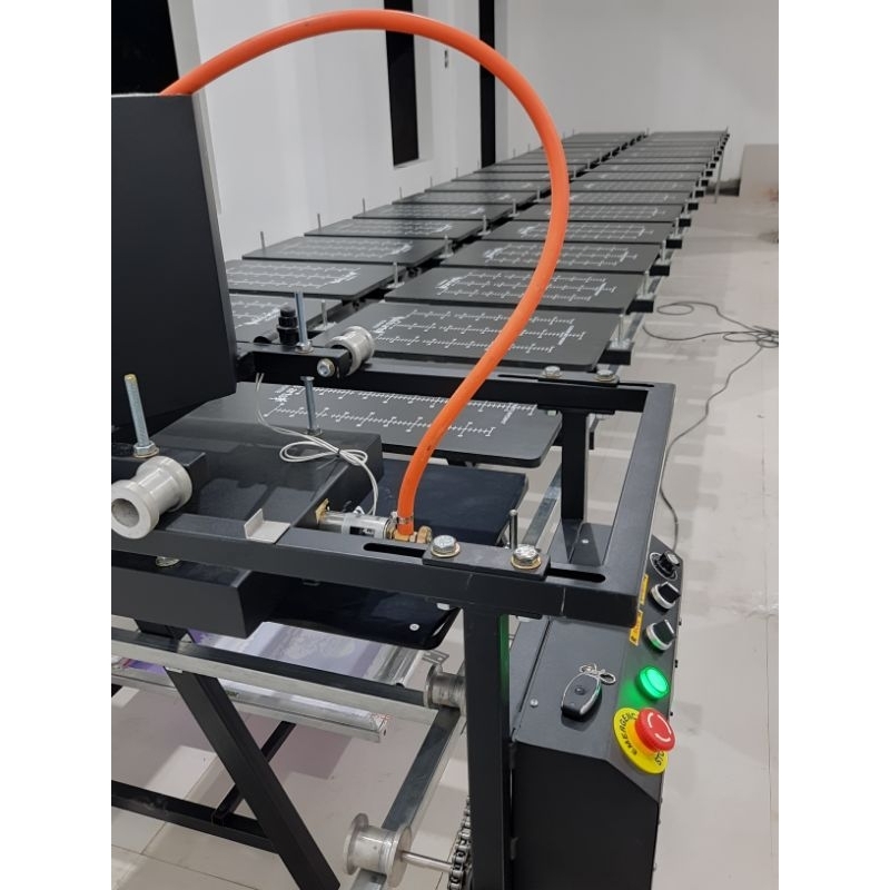 Meja Sablon Tailan 24palet + Curing autoslide